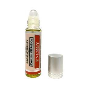 Best Energy Body Roll On - Essential Oil Infused Aromatherapy Roller Oils - 10 mL by Sponix